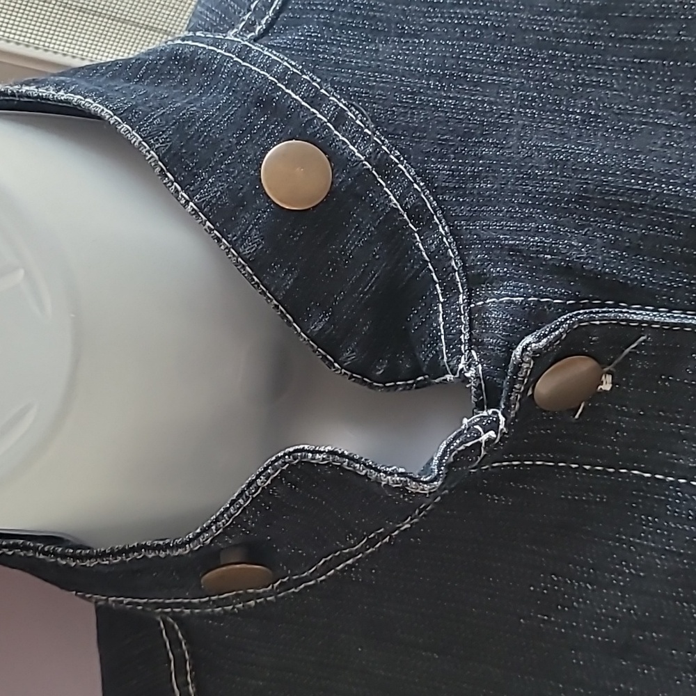 Vintage Denim Studded Jacket - Picture 2 of 16